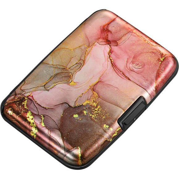Men Women Wallet Credit Cards Holder Business Card Case Metal ID Case - Picture 1 of 7